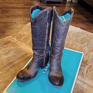 Lane Women's Brown Heeled Boots